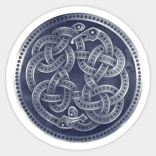 Silver Serpents Sticker